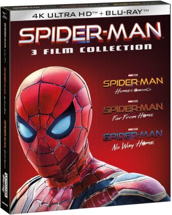 Spider-Man - 3 Film Collection (3 4K Ultra HDs + 3 Blu-ray)