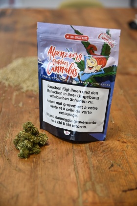 Pure Production Alpenzwerg &White Widow Afghan (20g) - Outdoor (CBD: ca. 15%, THC: <1%)