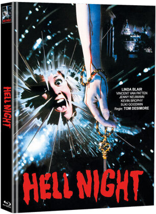 Hell Night (1981) (Cover B, Limited Edition, Mediabook, Blu-ray + DVD)