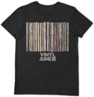Vinyl Junkie - Vinyl Junkie Black X Large T Shirt
