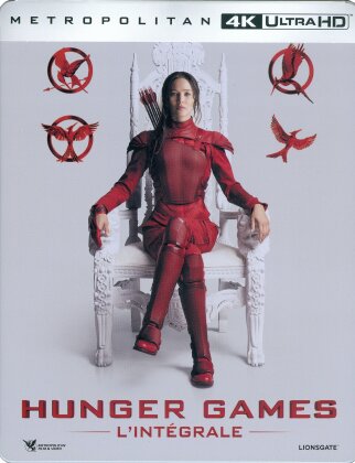 Hunger Games 1-4 - L'intégrale (Coffret Métal, 4 4K Ultra HDs)