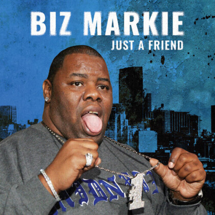 Biz Markie - Just A Friend (2022 Reissue, Remixed, Cleopatra, Remastered, Blue Vinyl, 7" Single)