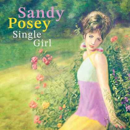 Sandy Posey - Single Girl (2022 Reissue, Goldenlane Records, Édition Limitée, Pink Vinyl, 7" Single)