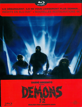 Demons 1 & 2 (Version inédite, Limited Edition, Restaurierte Fassung, Steelbook, 2 Blu-rays)