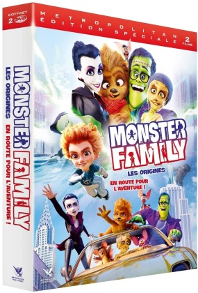Monster Family : les origines (2017) / Monster Family : en route pour l’aventure ! (2021) (2 DVD)