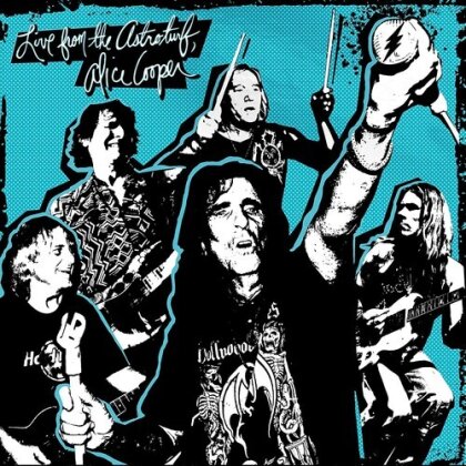 Alice Cooper - Live From The Astroturf (Édition Limitée, Curacao Vinyl, LP + DVD)