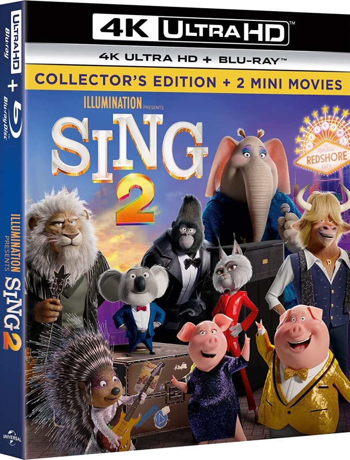 Sing 2 (2021) (4K Ultra HD + Blu-ray)