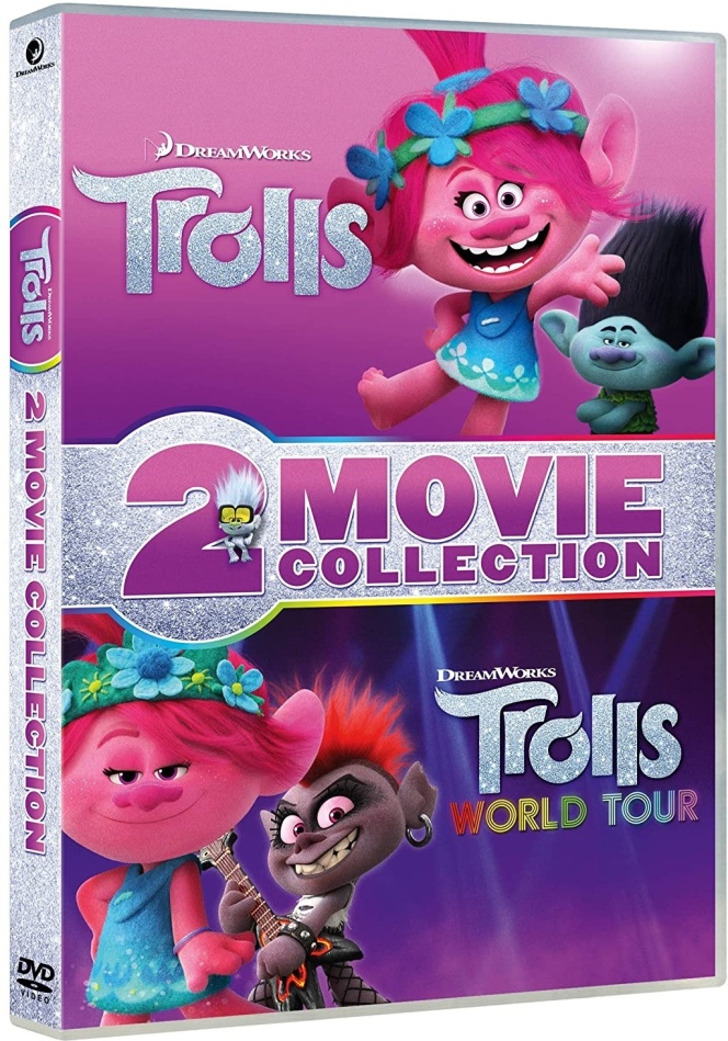 Trolls + Trolls World Tour (2-Movie Collection, Neuauflage, 2 DVDs)