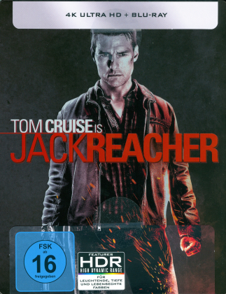 Jack Reacher (2012) (Édition Limitée, Steelbook, 4K Ultra HD + Blu-ray)