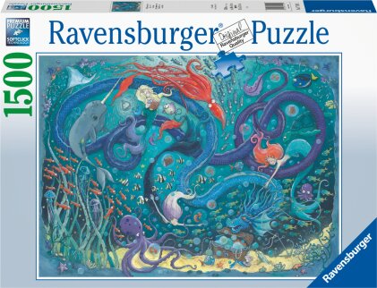 Die Meeresnixen - 1500 Teile Puzzle