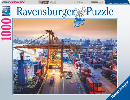 Hafen in Hamburg - 1000 Teile Puzzle