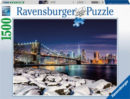 Winter in New York - 1500 Teile Puzzle