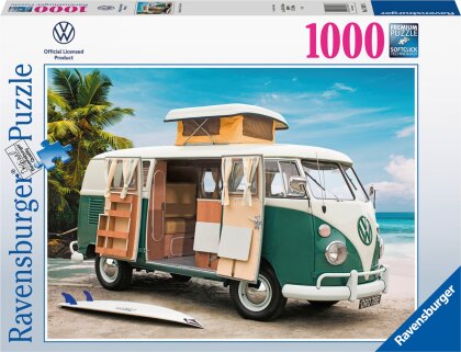 Volkswagen T1 Camper Van - 1000 Teile VW Puzzle für Erwachsene und Kinder ab 14 Jahren