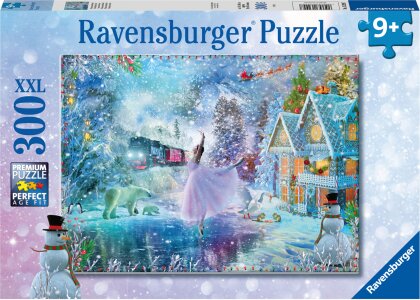 Winterwunderland - 300 Teile Puzzle für Kinder ab 9 Jahren
