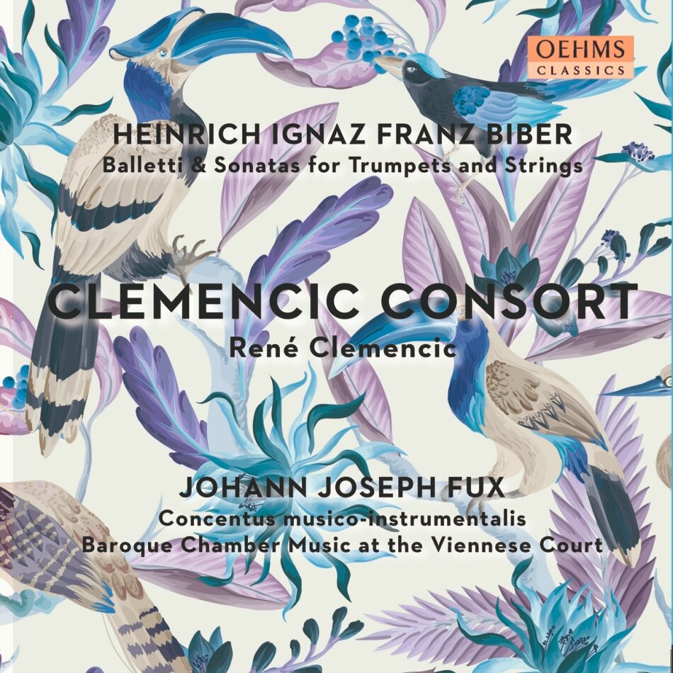 Clemencic Consort, Heinrich Ignaz Franz von Biber (1644-1704), Johann Joseph Fux (1660-1741) & René Clemencic - Clemencic Consort (2 CD)