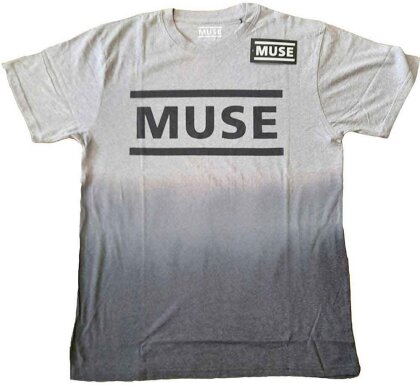Muse Unisex T-Shirt - Logo (Dip-Dye)