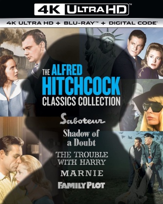 The Alfred Hitchcock Classics Collection (5 4K Ultra HDs + 5 Blu-ray)