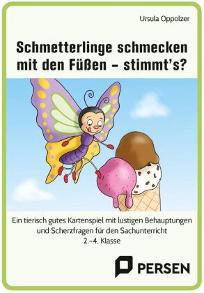 Schmetterlinge schmecken mit den Füßen - stimmt's?