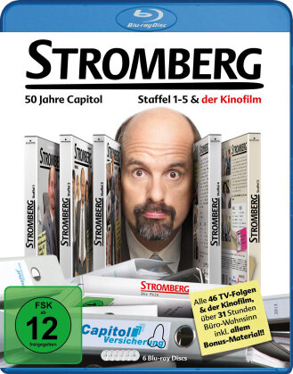 Stromberg - Staffel 1-5 + Film (New Edition, 6 Blu-rays)