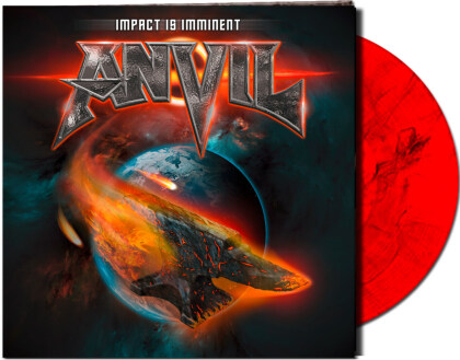 Anvil - Impact Is Imminent (Gatefold, Limited Edition, Red/Black Marbled Vinyl, LP)