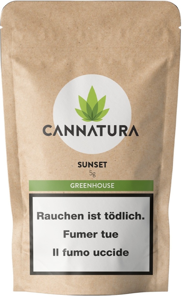 Cannatura Sunset (5g) - Greenhouse (CBD: 13%, THC: <1%)