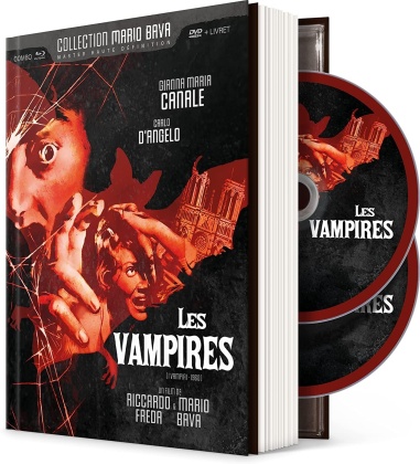 Les vampires (1956) (b/w, Mediabook, Blu-ray + DVD)