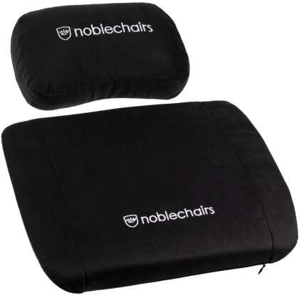 noblechairs Memory Foam Pillow-Set - black