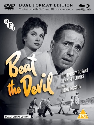 Beat The Devil (1953) (DualDisc, n/b, Blu-ray + DVD)