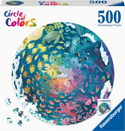 Circle of Colors: Ocean & Submarine - 500 Teile Puzzle