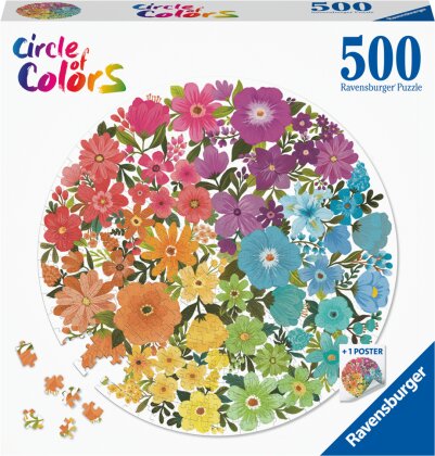 Circle of Colors: Flowers - 500 Teile Puzzle