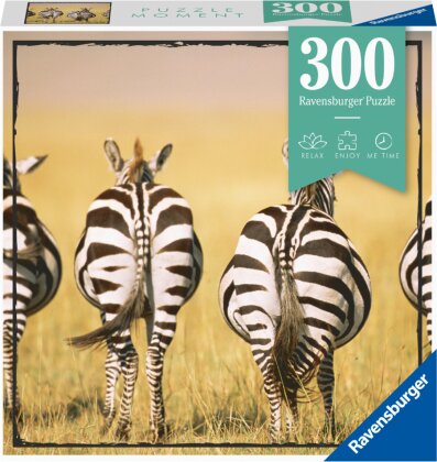 Puzzle Moment: Zebra - 300 Teile Puzzle