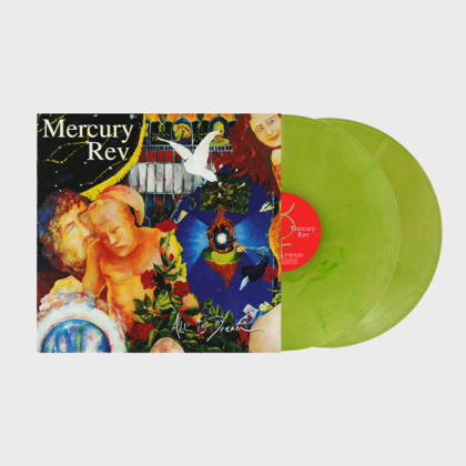 Mercury Rev - All Is Dream (2022 Reissue, Cherry Red, Green & Yellow Vinyl, 2 LPs)