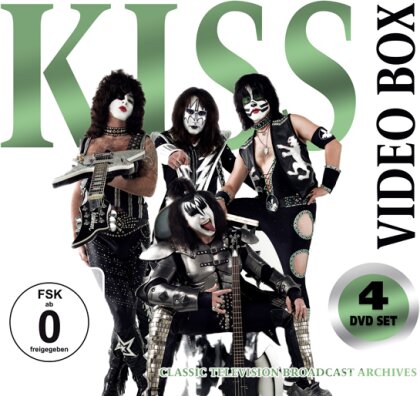 Kiss - Video Box (4 DVDs)