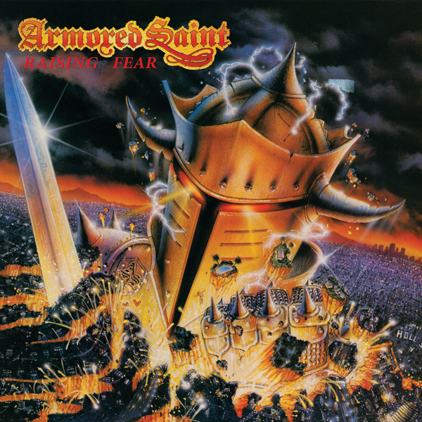 Armored Saint - Raising Fear (2022 Reissue, Fiery Orange Marbled Vinyl, LP)