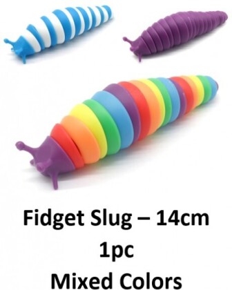 Fidget Pop 3D Slug / Antistress-Schnecke - 14 cm,