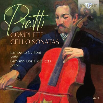 Alfredo Piatti (1822-1901), Lamberto Curtoni & Giovanni Doria Miglietta - Complete Cello Sonatas (2 CDs)