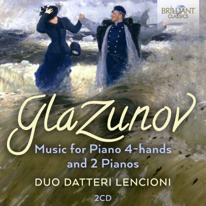 Duo Datteri Lencioni & Alexander Glazunov (1865-1936) - Music For Piano 4-Hands And 2 Pianos (2 CDs)