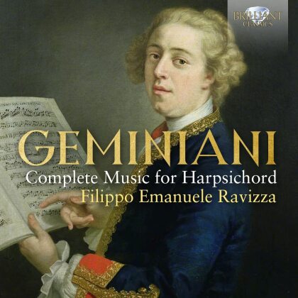 Francesco Geminiani (1687-1762) & Filippo Emanuele Ravizza - Complete Music For Harpsichord (3 CDs)