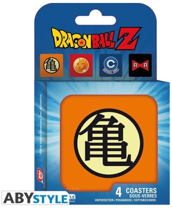 Set de 4 Dessous de Verre - Symboles - Dragon Ball