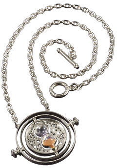 Pendentif - retourneur de Temps - Harry Potter - Edition argent 925e - 6 cm