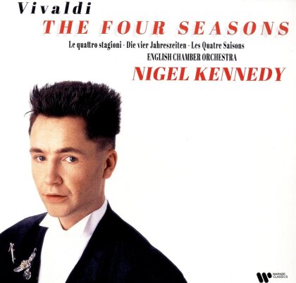 Nigel Kennedy, Antonio Vivaldi (1678-1741) & English Chamber Orchestra - Die Vier Jahreszeiten (2022 Reissue, Warner Classics, LP)