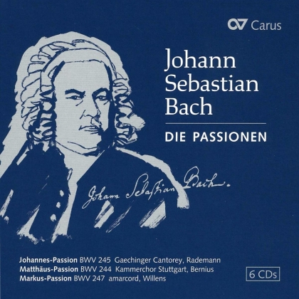 Johann Sebastian Bach (1685-1750), Gächinger Kantorei & Kammerchor Stuttgart - Die Passionen (6 CDs)