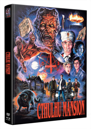 Cthulhu Mansion (1992) (Wattiert, Limited Edition, Mediabook, Blu-ray + 2 DVDs)