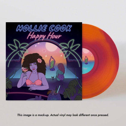 Hollie Cook - Happy Hour (Indies Only, Limited Edition, Pink & Orange Vinyl, LP)