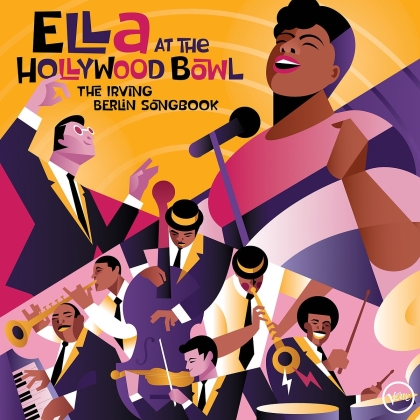 Ella Fitzgerald - Ella At The Hollywood Bowl: The Irving Berlin Songbook (Verve, LP)