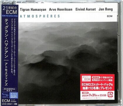 Tigran Hamasyan, Arve Henricksen, Eivind Aarset & Jan Bang - Atmospheres (2022 Reissue, HQCD REMASTER, Master Quality Authenticated, Japan Edition, 2 CD)