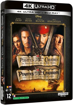 Pirates des Caraïbes - La malédiction du Black Pearl (2003) (4K Ultra HD + Blu-ray)