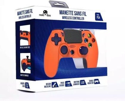 Wireless Controller - PS4 - Orange/Blue - 13 cm