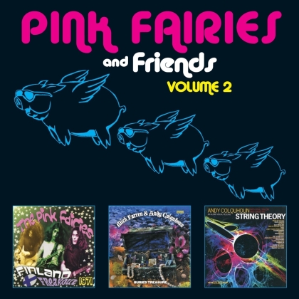 Pink Fairies - The Pink Fairies And Friends Vol 2 (3 CDs)