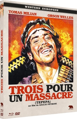 Trois pour un massacre (1968) (Western Europeen, Blu-ray + DVD)